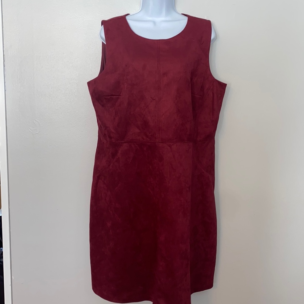 Chico’s Suede Dress NWT